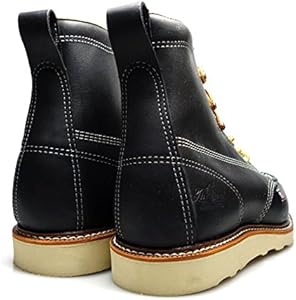 Amazon | [Thorogood] (ソログッド) 6 MOC TOE black 814-6201 HANTING